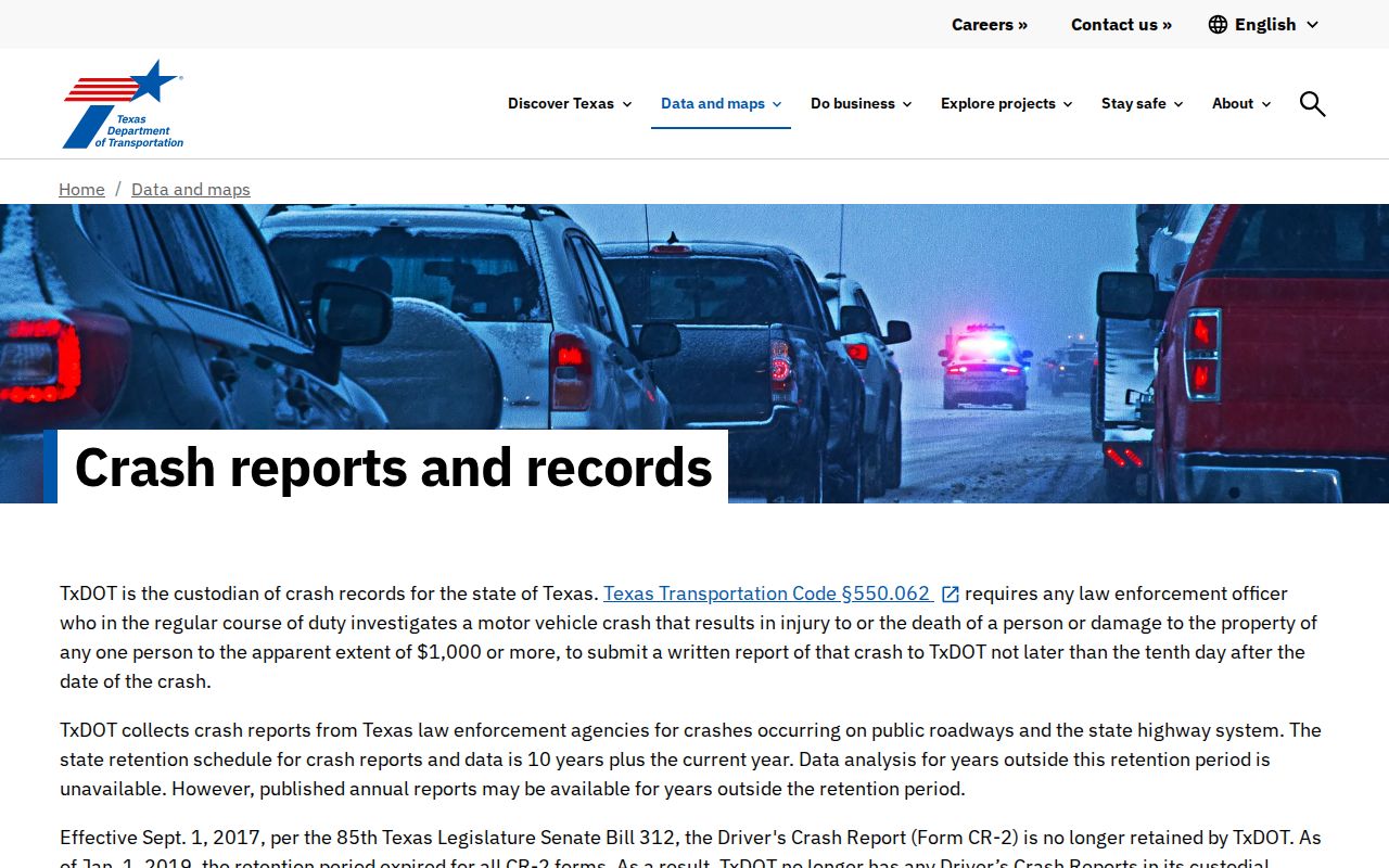 Culberson County crash and arrest record channels